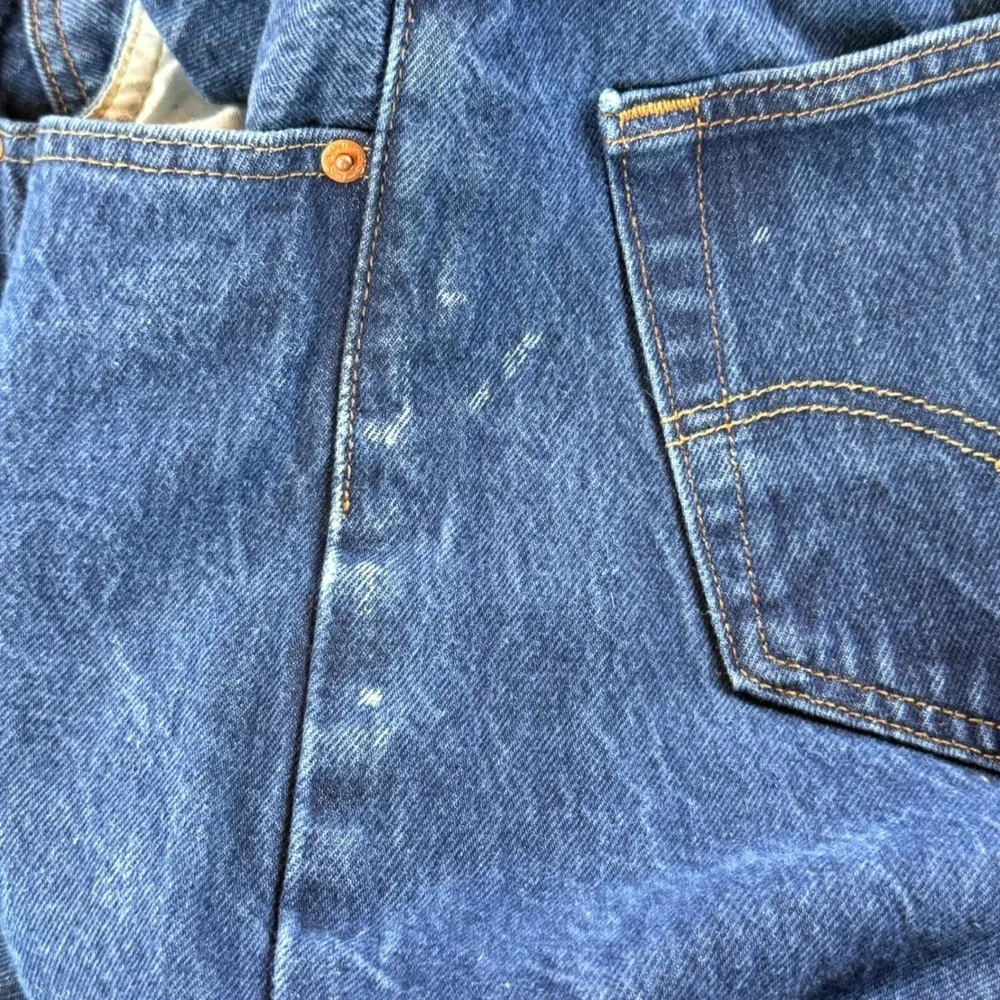 Levi's 501 Men's Jeans Straight Leg Size 34X34‎ Dark Wash 5 Button Fly